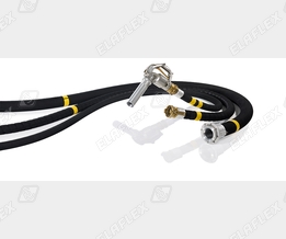 Hose assemblies for petroleum based products