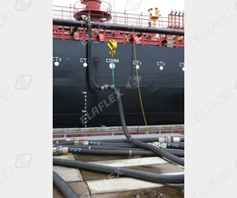 Ship loading Naphta - STW 150 hose assemblies