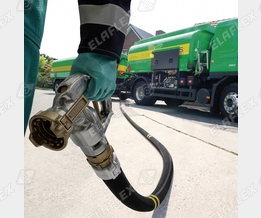 Heating oil delivery: ZV 500 nozzle, HD reel hose - up to 80 mtr length
